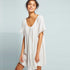 Natalie Martin Marina Cover-Up Dress #White #Tasseled